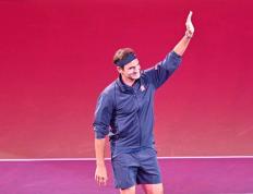 28圈体育- 尤文图斯观众热烈欢呼！，费德勒迎来三赛季出色发挥气势如虹延续